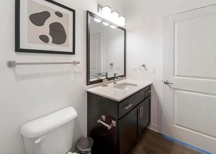 Apartment Landing Chic 1Bd Yoga Studio Gym Schaumburg